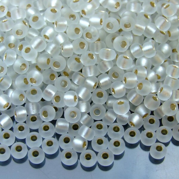 10g MIYUKI 6/0 Round Japanese Seed Beads 4mm 91F Silver Lined Crystal Seed Beads Jewelry Making High-quality Beading