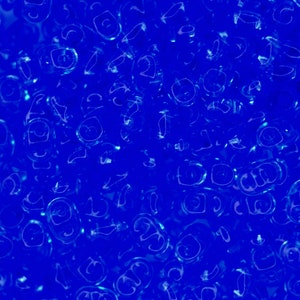10g Matubo SuperDuo Czech Seed Beads 2.5x5mm Transparent Sapphire Two-Hole High Quality for Jewelry Making Beading Czech