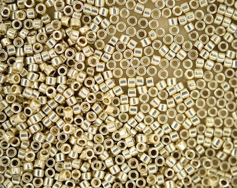 2.5inch Tube TOHO 11/0 Cylinder Treasure Japanese Seed Beads 1.8mm 558 Galvanized Aluminium