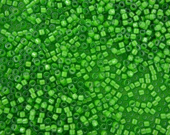 5g TOHO 11/0 Aiko Japanese Seed Beads 2mm 795 White Lined Peridot High Quality Glass Beads Japan Jewelry Making