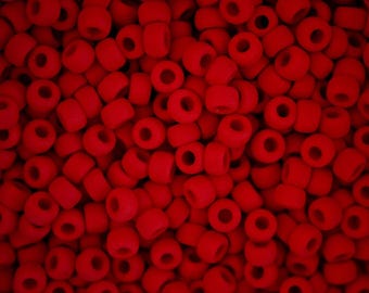 10g MIYUKI 6/0 Round Japanese Seed Beads 4mm 9408F Opaque Dark Red Jewelry Making High-quality Beading Czechia Czech