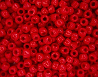 10g TOHO 6/0 Runda Japanska Rosspärlor 4 mm 45 Opaka Pepparröda Rosspärlor Smyckestillverkning Högkvalitativ Pärltillverkning
