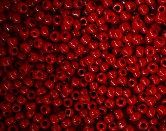 10g TOHO 8/0 Runda Japanska Pärlor 3 mm 45 Opaka Pepparröda Fröpärlor Smyckestillverkning Högkvalitativ Pärltillverkning