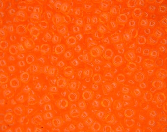 10g MIYUKI 8/0 Okrągłe Japońskie Koraliki Nasiona 3 mm 9138 Przezroczyste Pomarańczowe Koraliki Nasiona Wyrób Biżuterii Wysokiej Jakości Koraliki