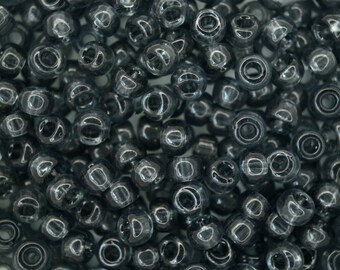 10g MIYUKI 6/0 Miçangas Japonesas Redondas 4 mm 9152 Cinza Transparente Miçangas para Confecção de Bijuterias Miçangas de Alta Qualidade