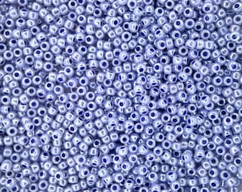 10 g TOHO 11/0 ronde Japanse zaadkralen 2 mm 921 Ceylon Virginia Bluebell zaadkralen voor het maken van sieraden, hoogwaardige kralen.