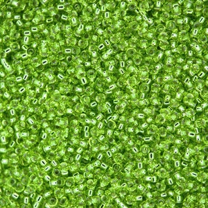 10g MIYUKI 15/0 Round Japanese Seed Beads 1.5mm 914 Chartreuse Glass Beads Jewelry Making High-quality Beading