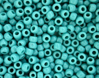 10g TOHO 6/0 Contas de Sementes Japonesas Redondas 4 mm 55 Contas de Sementes Turquesa Opacas Fabricação de Jóias Contas de Alta Qualidade