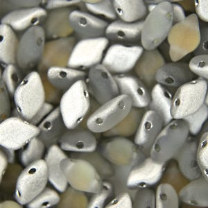 10g Matubo GemDuo Czech Seed Beads 5x8mm Beads Matte Backlit Tequila High Quality Two-Hole Glass Beads for Jewellery Making Beading Czech