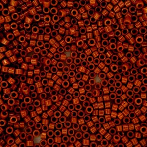 7.2g MIYUKI 11/0 Delica Japanese Seed Beads 1.6mm DB2109 Duracoat Opaque Sienna Jewelry Making High-quality Glass Beading DIY