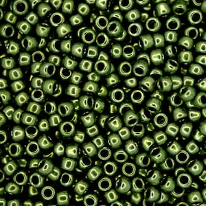 10g TOHO 8/0 Round Japanese Beads 3mm YPS0083 HYBRID ColorTrends Metallic Greenery Seed Beads Jewelry Making High-quality Beading