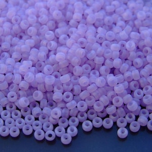 10g Matubo 8/0 Round Czech Seed Beads 3mm Opal Dark Violet Matt Best Quality Jewelry Making High-quality Czechia Beading