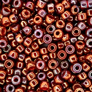 10g Matubo 6/0 Round Czech Seed Beads 4mm Opaque Red Vega Best Quality Jewelry Making High-quality Czechia Beading