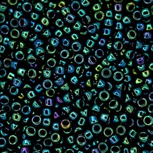 10 g TOHO 8/0 ronde Japanse kralen 3 mm 506 hoogwaardige metallic June Bug zaadkralen voor het maken van sieraden. Hoogwaardige kralen.