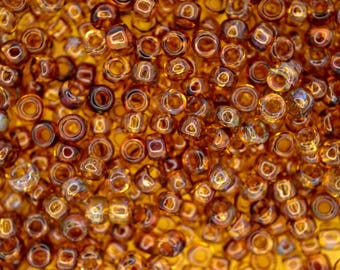 10g TOHO 6/0 Round Japanese Seed Beads 4mm Y301 Hybrid Natural Picasso Seed Beads Jewelry Making High-quality Beading