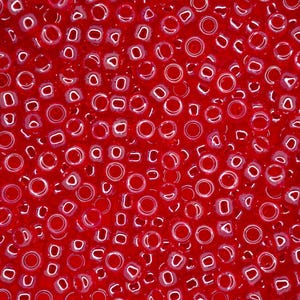 10g TOHO 8/0 Round Japanese Beads 3mm 109B Transparent Lustered Siam Ruby Seed Beads Jewelry Making High-quality Beading