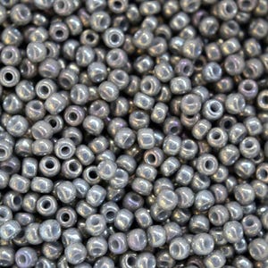 10g MIYUKI 8/0 Runde japanische Rocailles 3 mm 91865 galvanisiert grau Luster Einzigartige Schmuck machen hochwertige Perlen