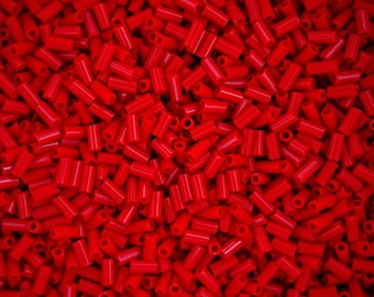 10g Miyuki 3mm Bugle 9408 Opaque Red Japanese Glass Seed Beads Jewelry Making High-quality Beading Supply
