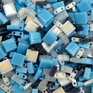 5g Miyuki Tila Japanese Glass Beads 5x5mm MIX204 Waves Jewelry Making High-quality Glass Beading DIY Supply