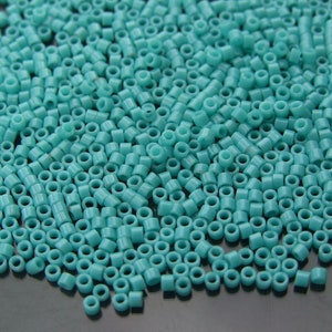7g TOHO 11/0 Schatz Japanische Rocailles 55 Opak Türkis 1,5 mm Rocailles Schmuck machen Hochwertige Perlen Japan