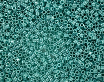 5g TOHO 11/0 Aiko Japanese Seed Beads 2mm 132 Opaque Turquoise Luster High Quality Glass Beads Japan Jewelry Making