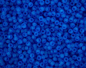10g MIYUKI 11/0 Round Japanese Seed Beads 2mm 9149F Matte Transparent Capri Blue Seed Beads Jewelry Making High-quality Beading