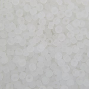 10g MIYUKI 8/0 Round Japanese Seed Beads 3mm 9131F Matte Transparent Crystal Seed Beads Jewelry Making High-quality Beading
