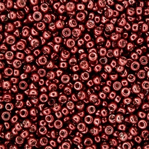 10g MIYUKI 11/0 Runde japanische Rocailles 2 mm 91089 galvanisierte Wein Rocailles Schmuck machen hochwertige Perlen