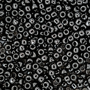 10g TOHO 8/0 Round Japanese Beads 3mm 49 Opaque Jet Seed Beads Jewelry Making High-quality Beading