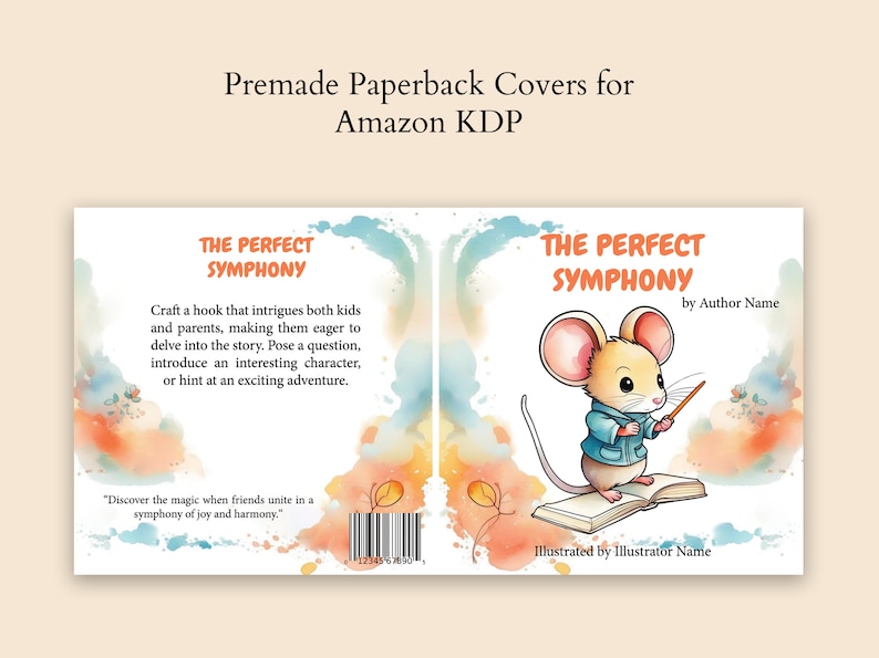 Children's Book Template Indesign 8.5x8.5, Premade Kids Book KDP, Kid ...