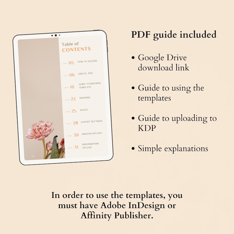 InDesign Book Templates KDP Bundle, Cover Design and Interior Layouts, Novel Template image 8