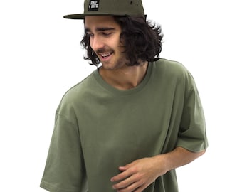Gorra Urbana de 5 Paneles | Gorra Skater Perfil Bajo | Gorra de Camping Ajustable | Moda de Calle | Gorra de Algodón
