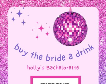 Disco Bachelorette Instagram Venmo Story