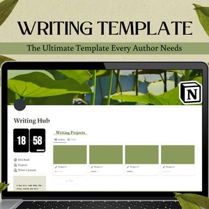 Notion Writing Template Notion Writer Template Novel Planner Notion Notion Writing Template Notion Writer Template Novel Planner Notion