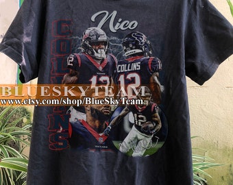 Vintage 90s Graphic Style Nico Collins T-Shirt, Nico Collins Tee, Retro Nico Collins T-Shirt, Football T-Shirt, Sport T-Shirt, Best Gift