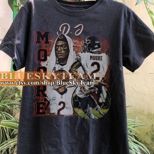 Denniston Oliver "D. J." Moore Jr Vintage 90s Graphic Style T-Shirt, D. J. Moore Tee, Retro D. J. Moore T-Shirt, Football T-Shirt, Best Gift