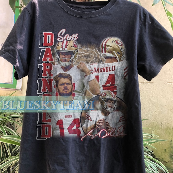 Vintage 90s Graphic Style Sam Darnold  T-Shirt, Sam Darnold shirt, Vintage Oversized Sport Tee, Retro Bootleg Gift New Design