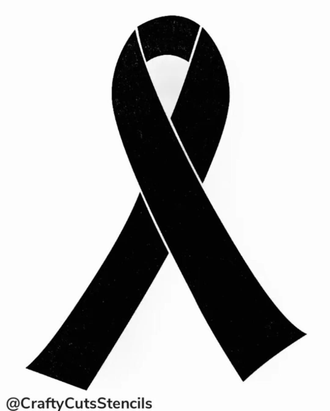 Breast Cancer Awareness Ribbon Stencil Durable & Reusable - Etsy