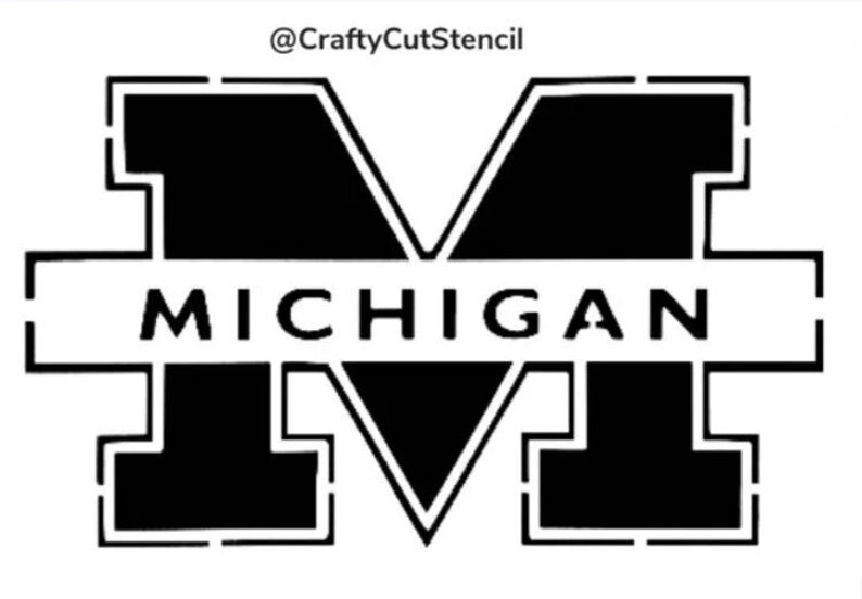 Michigan State Wolverines Stencil Durable Reusable Stencils Etsy michigan-state-wolverines-stencil-durable-reusable-stencils-etsy