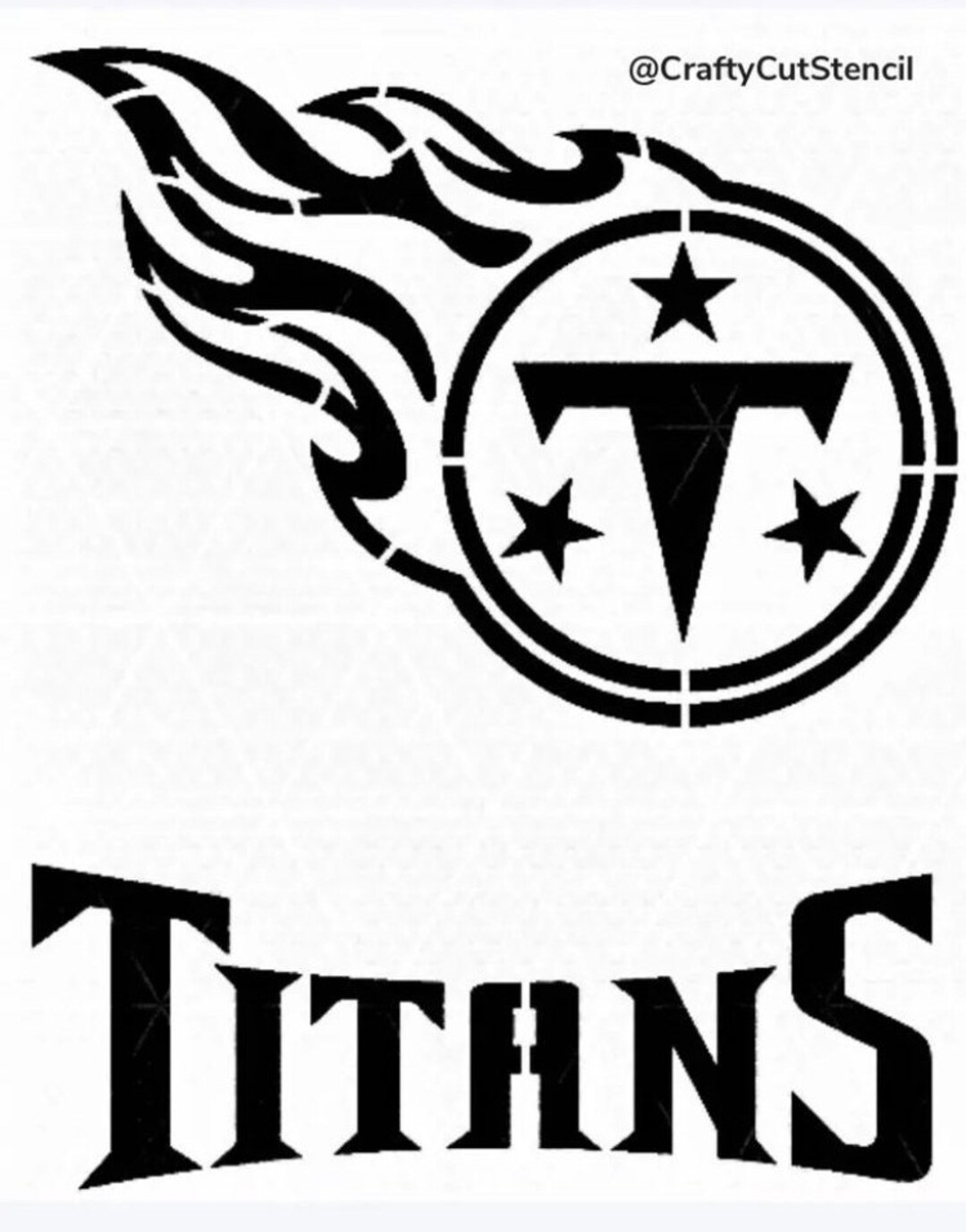tennessee-titans-football-stencil-durable-reusable-stencils-etsy