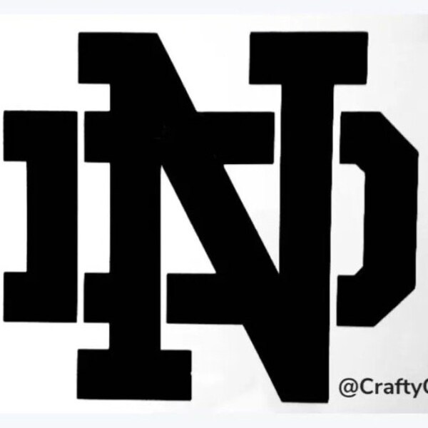 Notre Dame Logo - Etsy
