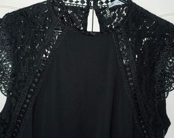 Zara Black Lace Dress - Etsy