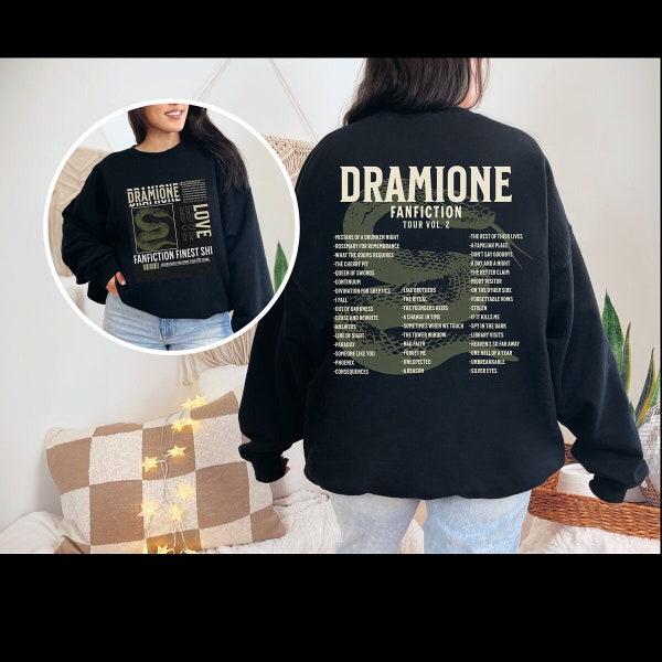 Dramione Tour Sweater Vol.2 Bookish Things Fandom Gift Manacled Rosemary for Remembrance Merch Dark Romance Shirt Clothing for Book Lovers