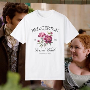 Bridgerton Social Club Penelope and Colin, Bridgerton Polin Season Shirt, Penelope and Colin Shirt, Bridgerton Season 3 Gift Comfort Colors