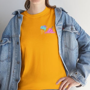 Treat Yourself Ice Cream T-shirt - Unisex T-shirt - Summer Tee - Fun Dessert Gift T-shirt