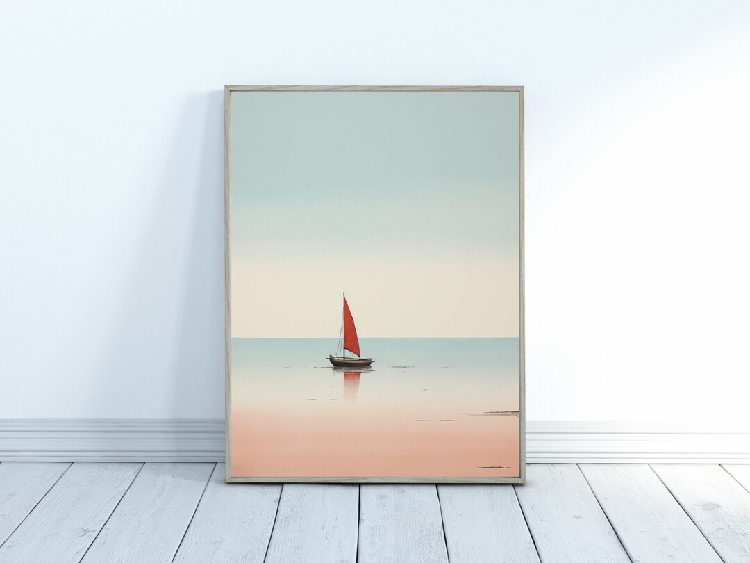 sailboat painting feng shui