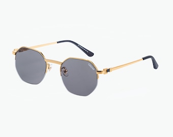 Retro Glam Round Sunglasses - Vintage Elegance with a Modern Twist