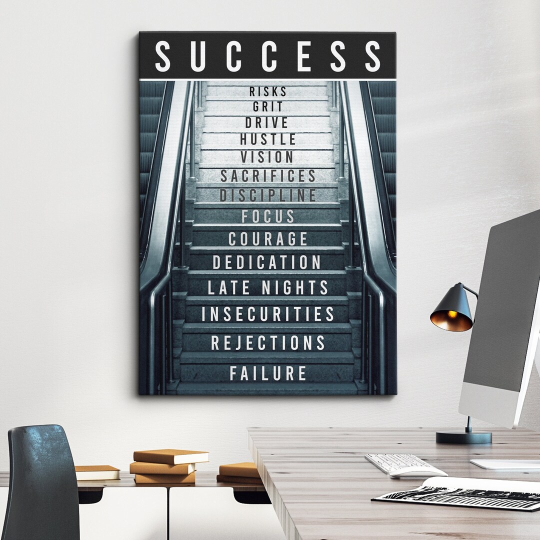Escalator to Success Quotes List Hustle Motivational Inspirational