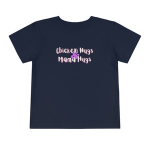 Chicken Nugs Funny Toddler Tshirt, Chicken Nugs&Mama Hugs Kids, Chicken Nugget Shirt