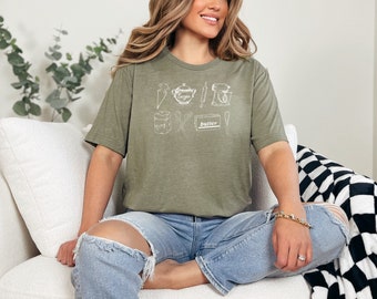 Bäcker Tshirt, Geschenk für Bäckerei Besitzer, Geschenk für Homebaker, Shirt für Bäcker, Backen Leben Shirt, Geschenk für sie, Frauen Backen Shirt, Geschenk für Mutter